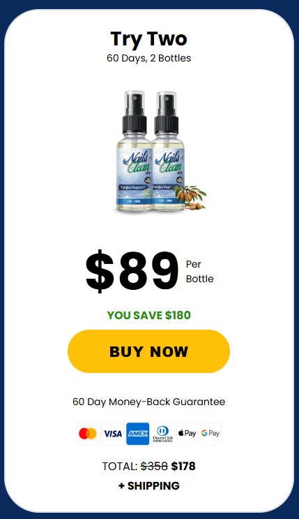 nails clean pro 2 bottles price